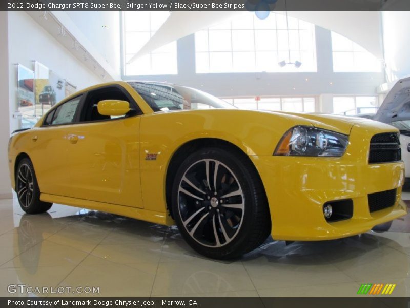 Front 3/4 View of 2012 Charger SRT8 Super Bee