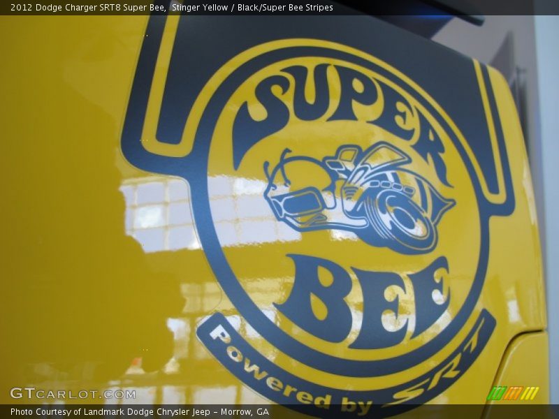 Super Bee Powered by SRT graphics - 2012 Dodge Charger SRT8 Super Bee