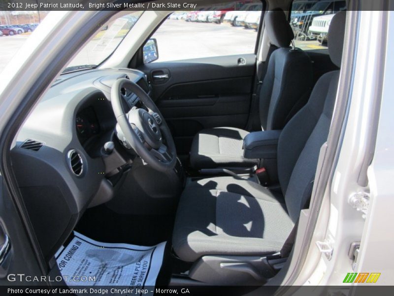 Bright Silver Metallic / Dark Slate Gray 2012 Jeep Patriot Latitude