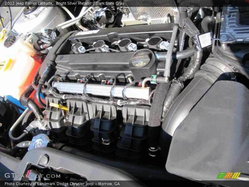 Bright Silver Metallic / Dark Slate Gray 2012 Jeep Patriot Latitude