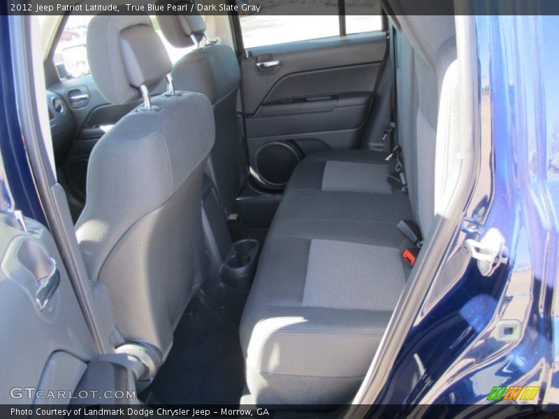 True Blue Pearl / Dark Slate Gray 2012 Jeep Patriot Latitude