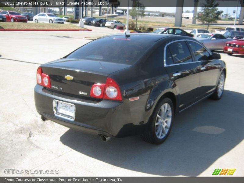 Black Granite Metallic / Ebony 2011 Chevrolet Malibu LTZ