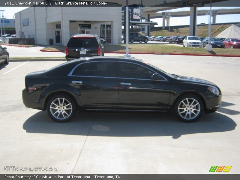 Black Granite Metallic / Ebony 2011 Chevrolet Malibu LTZ