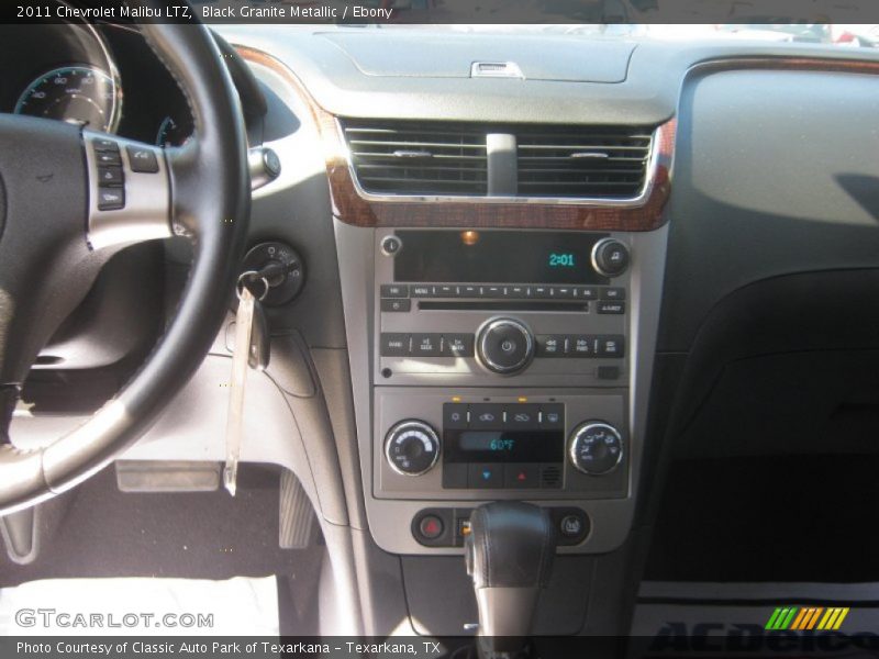 Black Granite Metallic / Ebony 2011 Chevrolet Malibu LTZ