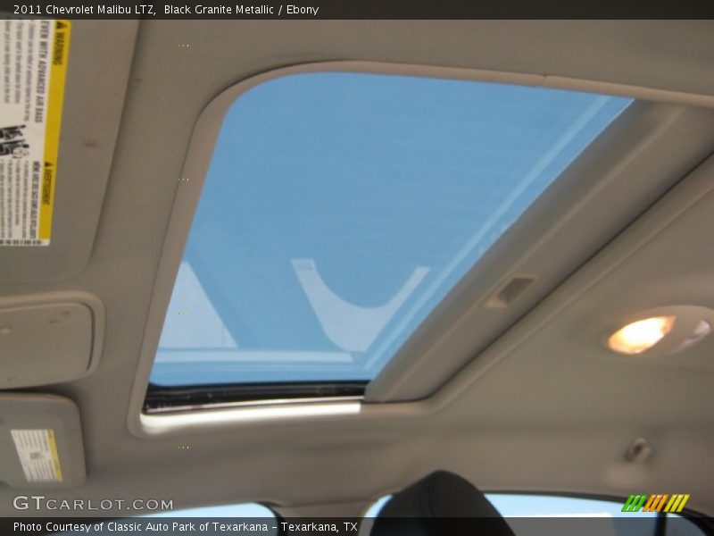 Black Granite Metallic / Ebony 2011 Chevrolet Malibu LTZ