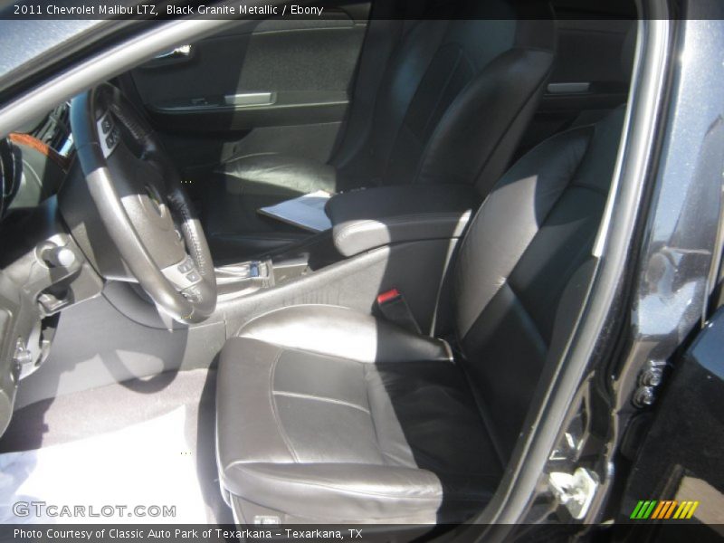 Black Granite Metallic / Ebony 2011 Chevrolet Malibu LTZ
