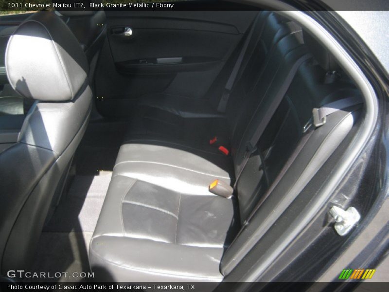 Black Granite Metallic / Ebony 2011 Chevrolet Malibu LTZ