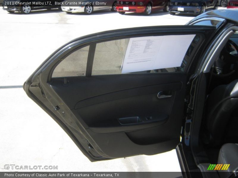 Black Granite Metallic / Ebony 2011 Chevrolet Malibu LTZ