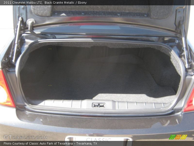 Black Granite Metallic / Ebony 2011 Chevrolet Malibu LTZ