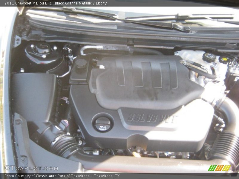 Black Granite Metallic / Ebony 2011 Chevrolet Malibu LTZ