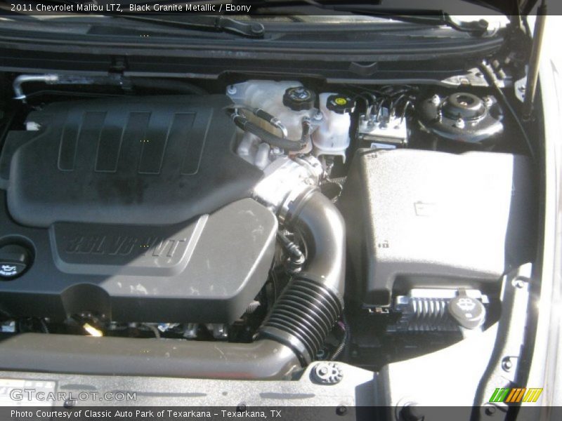Black Granite Metallic / Ebony 2011 Chevrolet Malibu LTZ