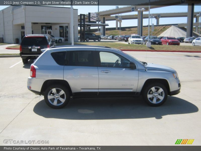 Bright Silver Metallic / Dark Slate Gray 2011 Jeep Compass 2.0