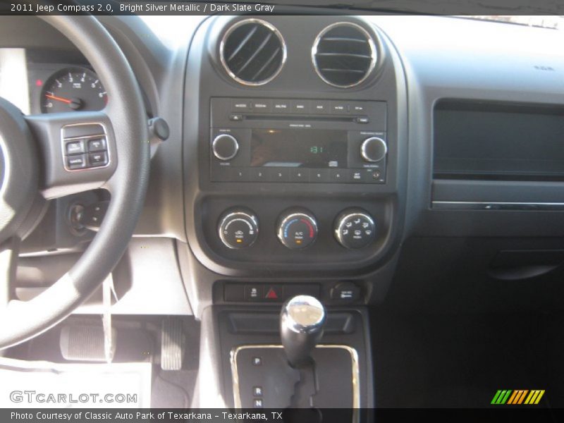 Bright Silver Metallic / Dark Slate Gray 2011 Jeep Compass 2.0