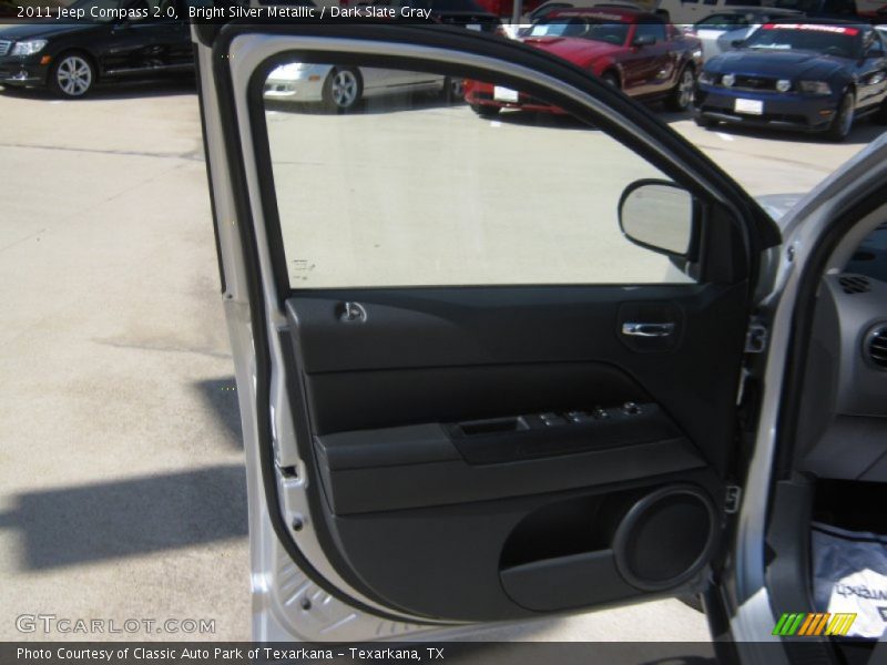Bright Silver Metallic / Dark Slate Gray 2011 Jeep Compass 2.0