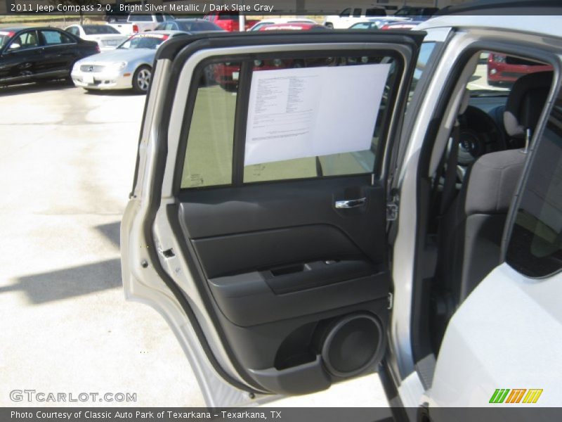 Bright Silver Metallic / Dark Slate Gray 2011 Jeep Compass 2.0