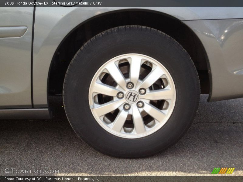 Sterling Gray Metallic / Gray 2009 Honda Odyssey EX