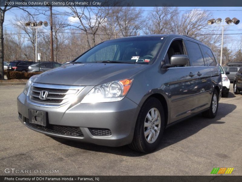 Sterling Gray Metallic / Gray 2009 Honda Odyssey EX
