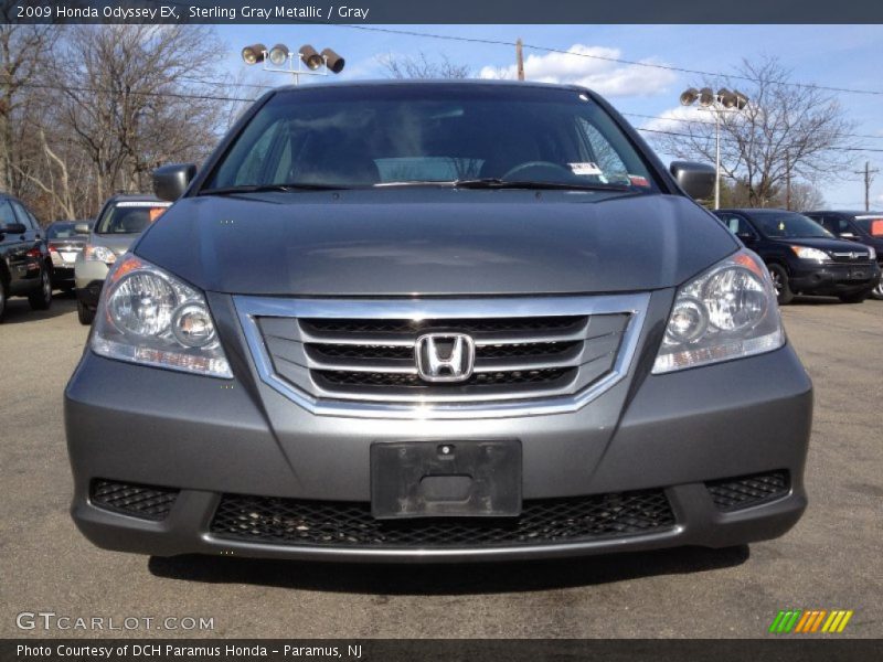 Sterling Gray Metallic / Gray 2009 Honda Odyssey EX