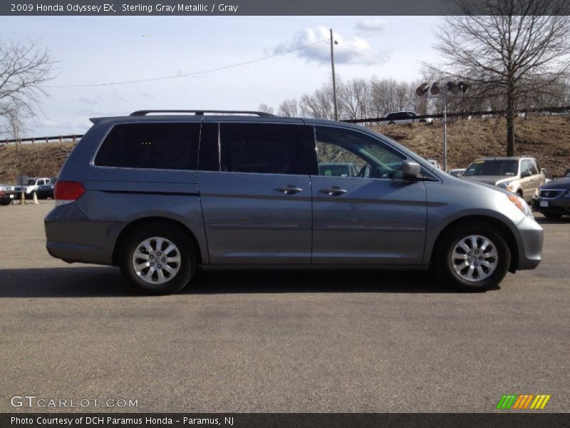 Sterling Gray Metallic / Gray 2009 Honda Odyssey EX