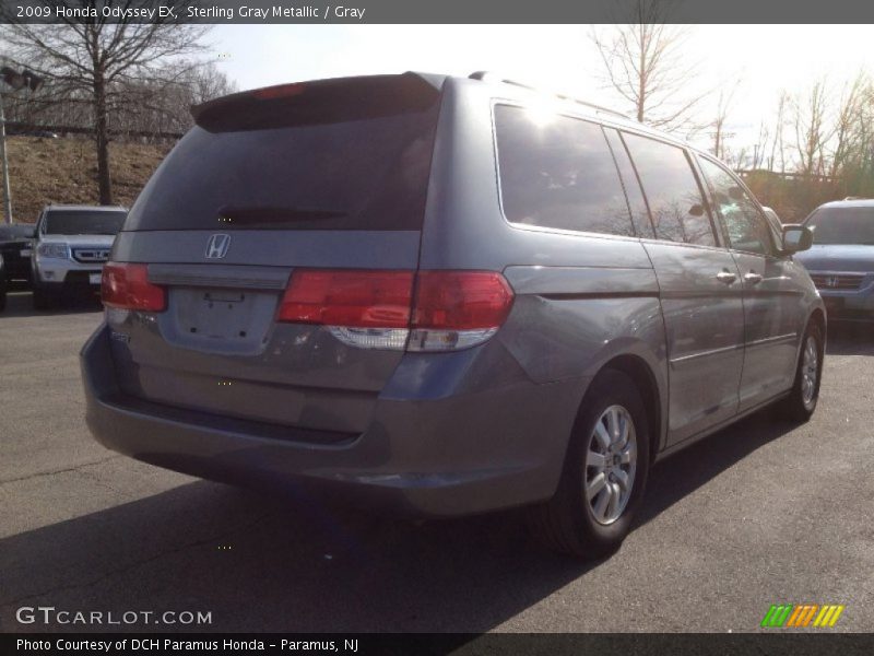 Sterling Gray Metallic / Gray 2009 Honda Odyssey EX