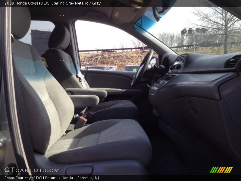 Sterling Gray Metallic / Gray 2009 Honda Odyssey EX