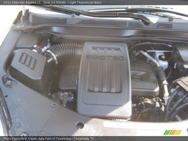 Silver Ice Metallic / Light Titanium/Jet Black 2012 Chevrolet Equinox LT