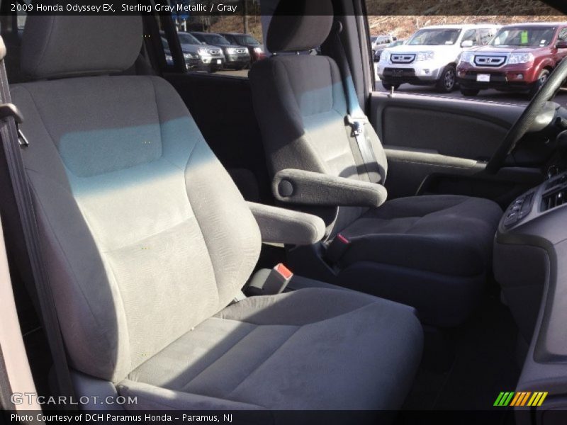 Sterling Gray Metallic / Gray 2009 Honda Odyssey EX