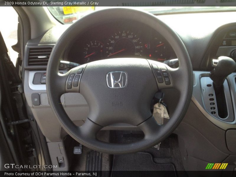 Sterling Gray Metallic / Gray 2009 Honda Odyssey EX