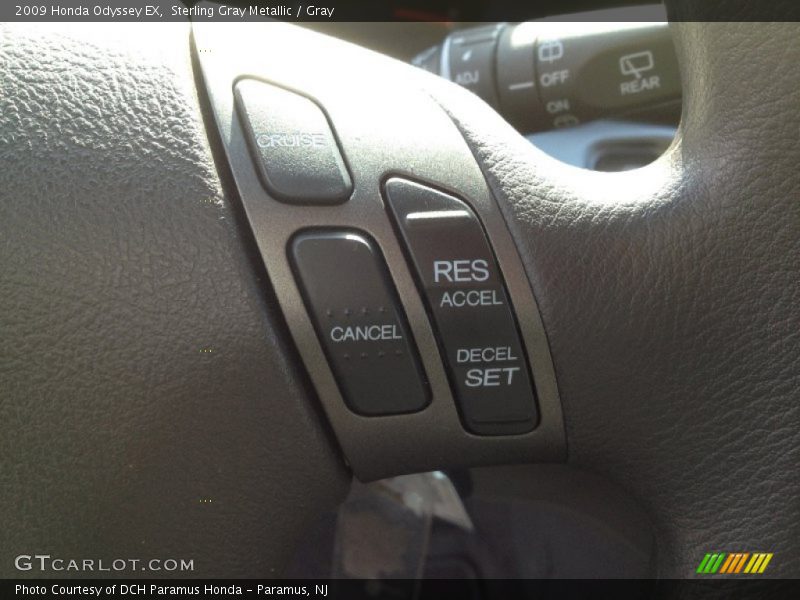 Sterling Gray Metallic / Gray 2009 Honda Odyssey EX