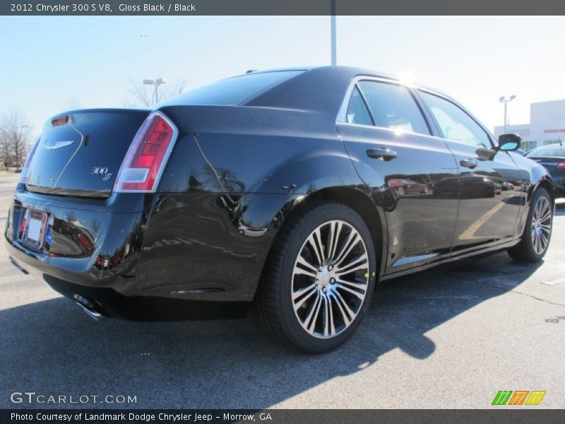 Gloss Black / Black 2012 Chrysler 300 S V8