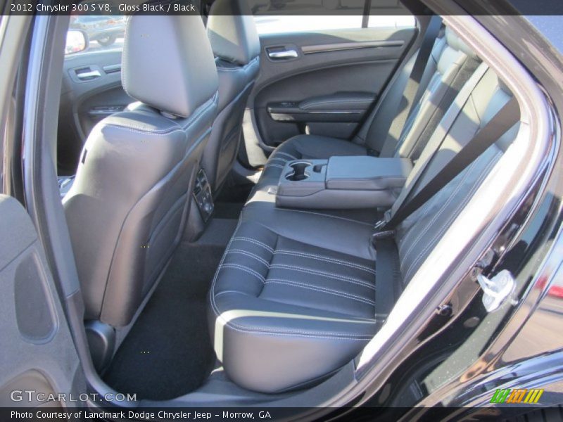 Rear Seat of 2012 300 S V8