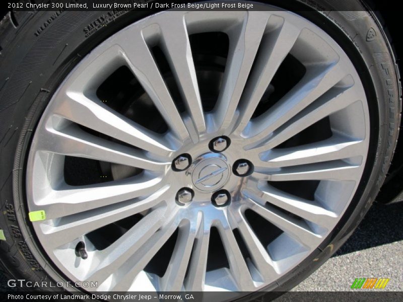 Luxury Brown Pearl / Dark Frost Beige/Light Frost Beige 2012 Chrysler 300 Limited