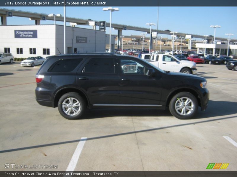 Maximum Steel Metallic / Black 2012 Dodge Durango SXT