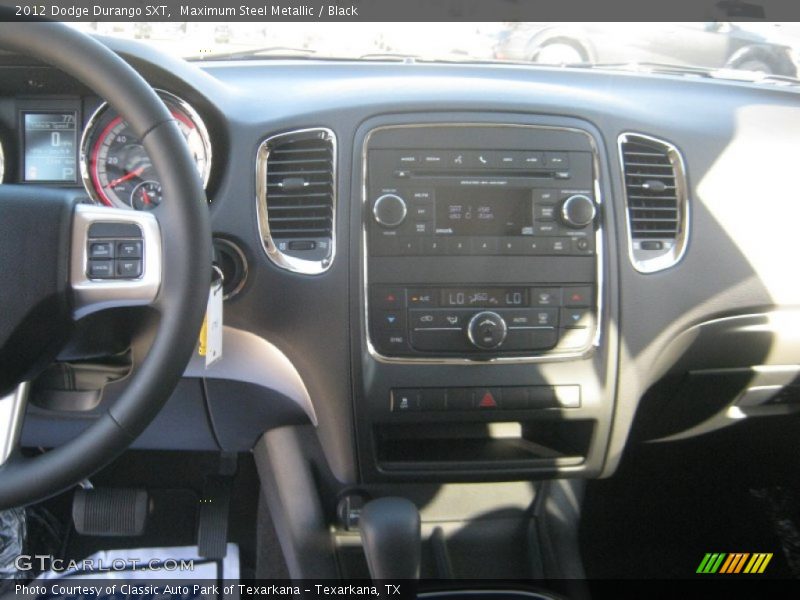 Maximum Steel Metallic / Black 2012 Dodge Durango SXT