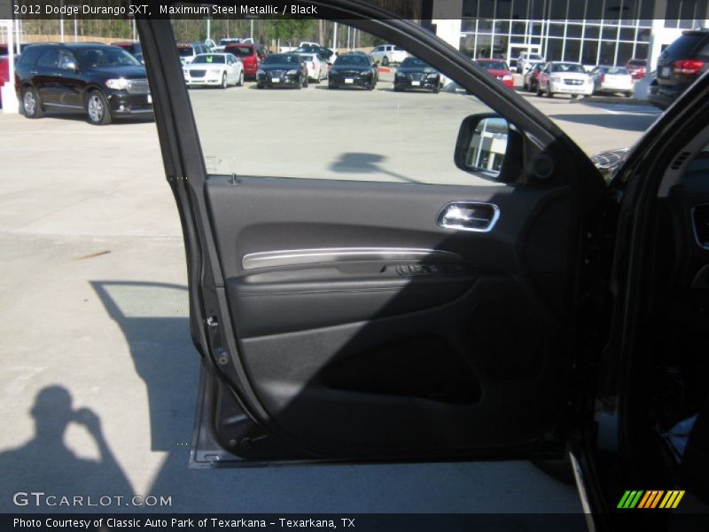 Maximum Steel Metallic / Black 2012 Dodge Durango SXT
