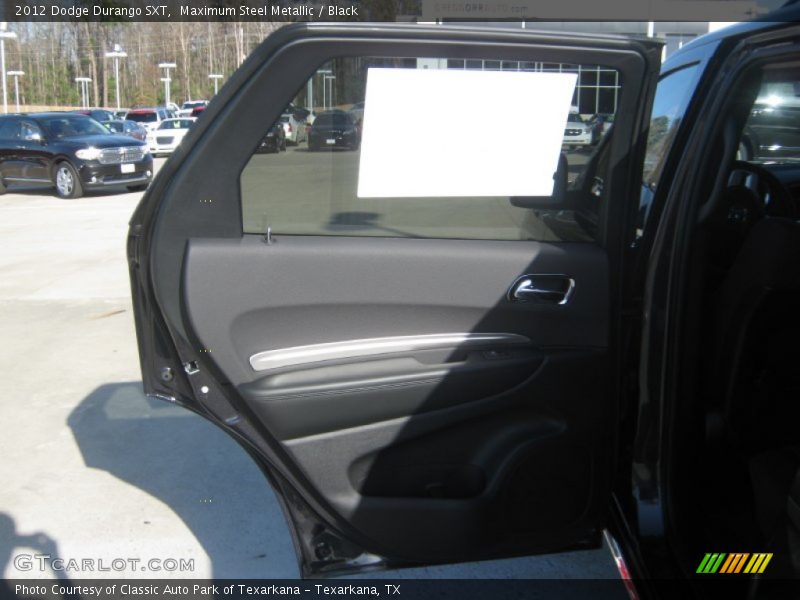 Maximum Steel Metallic / Black 2012 Dodge Durango SXT