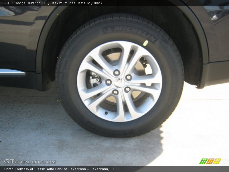 Maximum Steel Metallic / Black 2012 Dodge Durango SXT