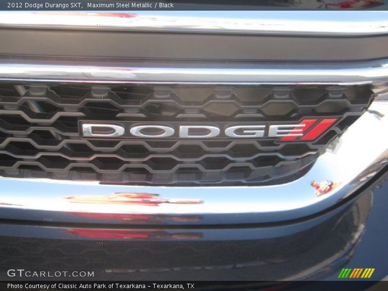Maximum Steel Metallic / Black 2012 Dodge Durango SXT