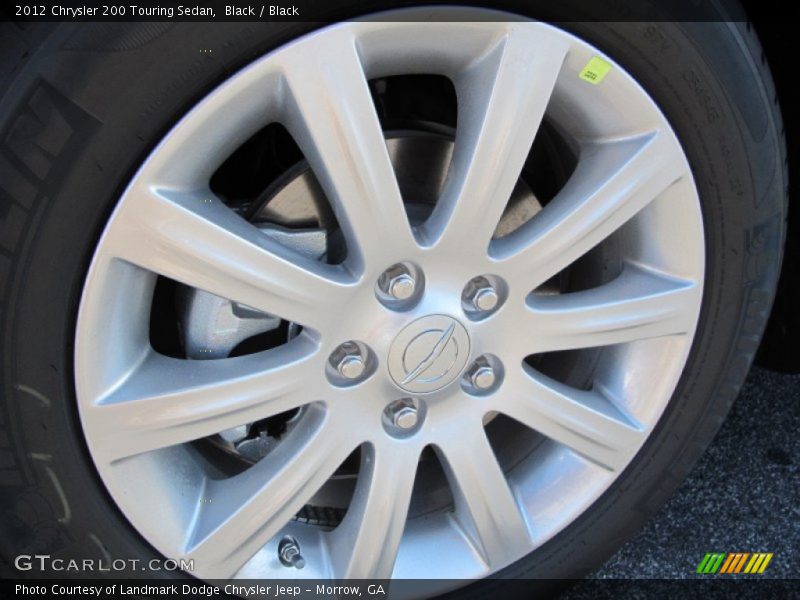 Black / Black 2012 Chrysler 200 Touring Sedan