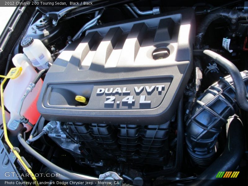 Black / Black 2012 Chrysler 200 Touring Sedan