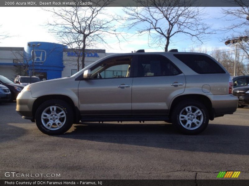 Desert Rock Metallic / Saddle 2006 Acura MDX