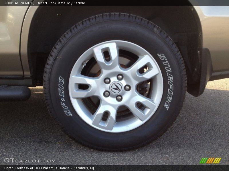 Desert Rock Metallic / Saddle 2006 Acura MDX