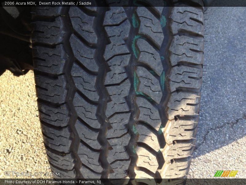 Desert Rock Metallic / Saddle 2006 Acura MDX