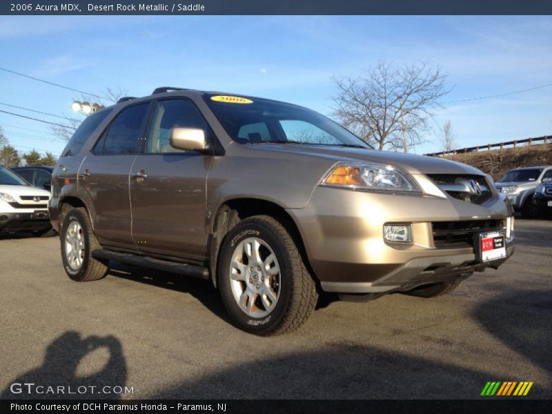 Desert Rock Metallic / Saddle 2006 Acura MDX