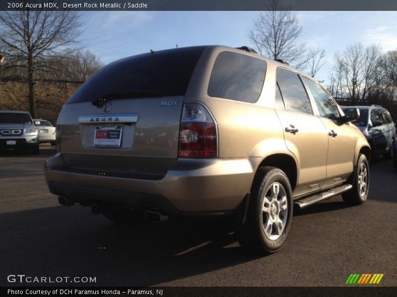 Desert Rock Metallic / Saddle 2006 Acura MDX