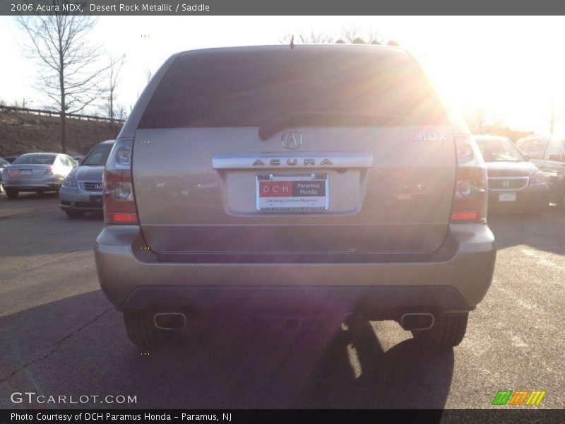 Desert Rock Metallic / Saddle 2006 Acura MDX