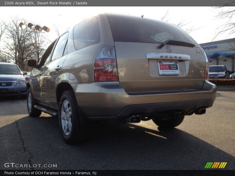 Desert Rock Metallic / Saddle 2006 Acura MDX