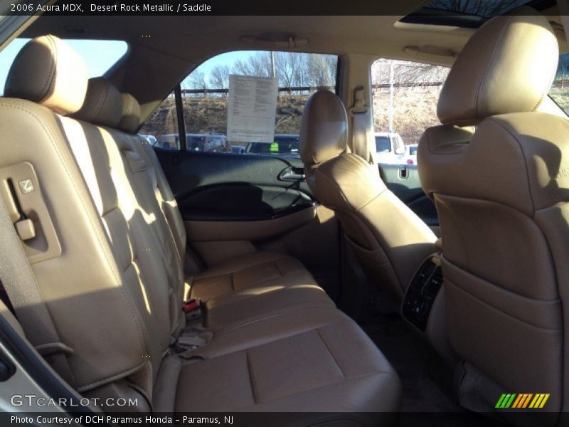 Desert Rock Metallic / Saddle 2006 Acura MDX