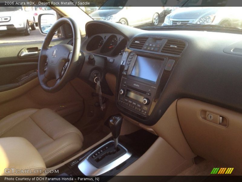 Desert Rock Metallic / Saddle 2006 Acura MDX