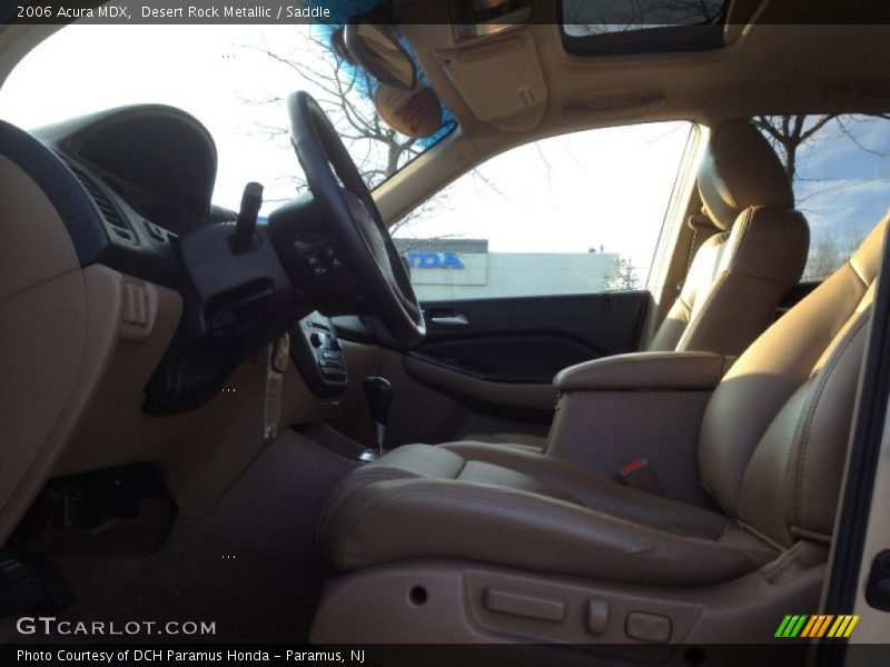 Desert Rock Metallic / Saddle 2006 Acura MDX